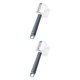 thumbnail image 1 of Toystoory Pelador de verduras Mango antideslizante Zanahorias Patatas Herramientas para pelar la piel Rebanadora para raspar alimentos Utensilios de cocina Verde 2piezas Toystoory CBP192937, 1 of 6