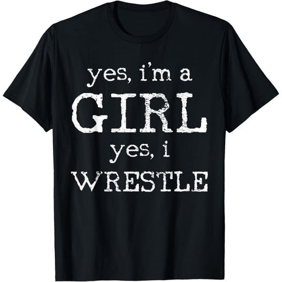 Wrestling Wrestler Wrestle Girl T-Shirt