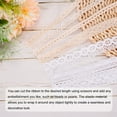 thumbnail image 5 of Unique Bargains Lace Ribbon 30 Yards 0.51 Inch Cotton Lace Trim for Craft,Gift Wrappers,Headbands,Beige Style 8, 5 of 5