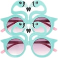 thumbnail image 1 of Here's a refined and engaging product description based on your input:\n\n \n\n**2pcs Flamingo Party Glasses – Funny Cosplay Sunglasses with Unique, 1 of 5