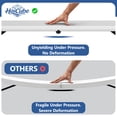 thumbnail image 6 of HaiCube 4FT Folding Table, Adjustable Height 23–29in, Heavy Duty Portable Table, Waterproof HDPE, Fold-in-Half for Picnic & Indoor, White (7.20 Updated Handle), 6 of 9