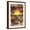 Brown Frame, variant on Art.com Hermosa Beach, California - Woodies and Sunset Art Print by Lantern Press, 12" x 18"