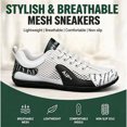 thumbnail image 5 of CHICVOMEY Comfortable Sneakers for Men Lightweight Breathable Casual Sneakers Minimalist Mesh Upper Sneakers Ideal for Travel and Daily Walking, 5 of 8