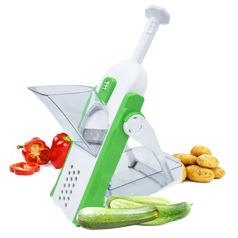Mouliraty Vegetable Chopper, 12 In 1 Food Slicer, With Container Veggie  Chopper, Mandolin, Multifun Vegetable Cutter Slicer, Slicer, , Food Chopper  Manual, Mandoline Slicer For Kitchen on Clearance 
