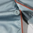 thumbnail image 5 of YueHuiYing Mens Pajama Set, Soft Warm Long Sleeve Sleepwear with Pockets Cozy Button-Down Pjs for Men, 5 of 6