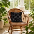 thumbnail image 5 of Clearance 2 Pack Halloween Decor Embroidery Pillow Covers - 18"x18" Soft Cute Black Ghost Pillow Cover, Halloween Decorations Gift for Spooky Season & Cozy Fall Decor, 5 of 8