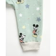 thumbnail image 3 of Disney Baby Boys’ Mickey Mouse Romper - 2 Piece Sleeveless Coveralls Bodysuit and T-Shirt (0-24M), 3 of 7