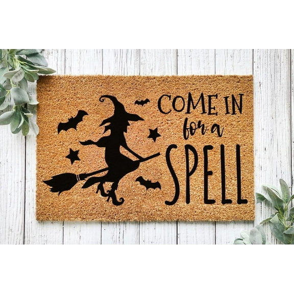 Come In For A Spell Front Doormat, 30" x 18"