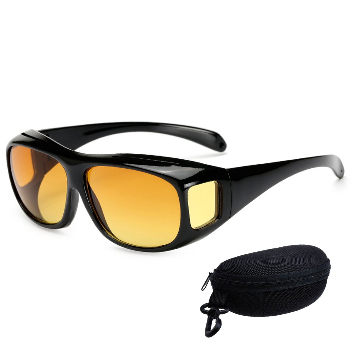 Polarized Solar Shield Fit Over Glasses Driving Sunglasses for Men and
