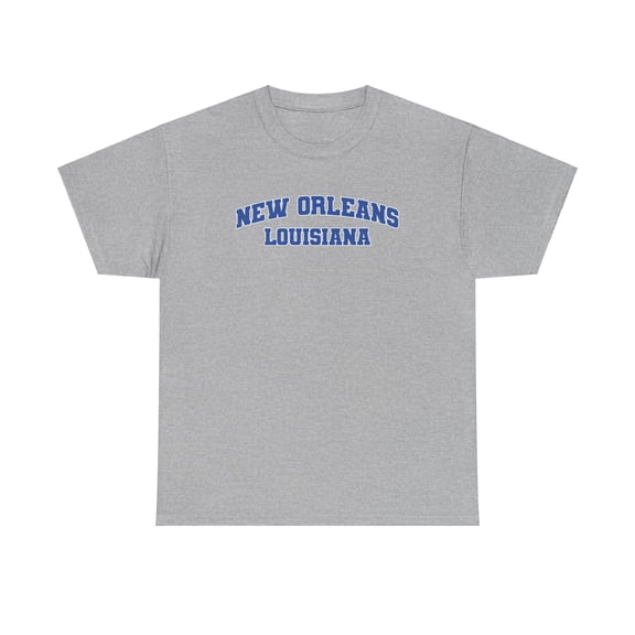 New Orleans Louisiana Shirt Gifts Tshirt Crew Neck Short Sleeve