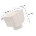 thumbnail image 2 of Greenadscape Sturdy Pvc Gutter Drain Adapter Rainwater Collector For Rain Barrel Installati, 2 of 7