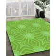 thumbnail image 3 of Ahgly Company Machine Washable Indoor Rectangle Transitional Emerald Green Area Rugs, 2' x 3', 3 of 7
