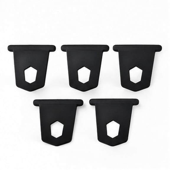 LOLIPPYY 5Pcs Black Awning Hanger Hooks Rubber Hooks for Rv Car Awning Lightweight and Sturdy