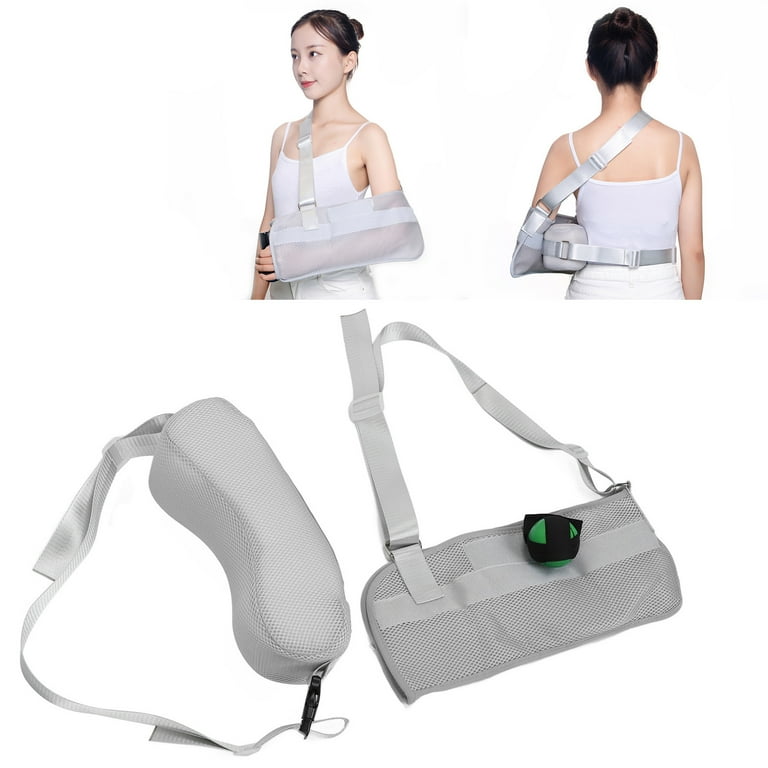 Dekaim Shoulder Abduction Pillow Shoulder Abduction Sling Removable Breathable Pain Relief Support Arm Pillow Sling for Dislocation Injury