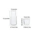 thumbnail image 4 of Cateissary Jarra de agua transparente elegante de vidrio de borosilicato duradero con tapa y abertura de boca ancha Cocina y Comedor Una olla + Una taza 360ml, 4 of 6