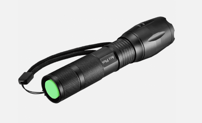5 Pack Tactical 18650 Flashlight High Powered, 5 Modes Zoomable Aluminum LED Flashlights