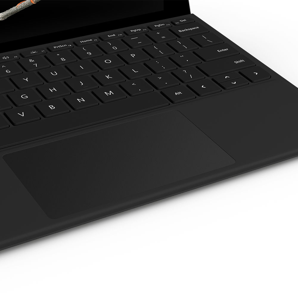 Microsoft Surface Go Type Cover, Black, KCM-00001 - image 3 of 4