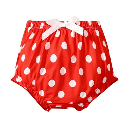 

Booker Baby Girls Boys Short Pants Polka Dot Spring Summer Shorts Ruffle Clothes