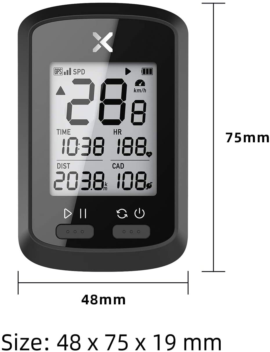 Xoss G Bike Computer Gps Wireless Cycling Computers Bicycle Computer Gps Bike Speedometer Bluetooth 5 0 Ant Ipx7 Waterproof Walmart Com