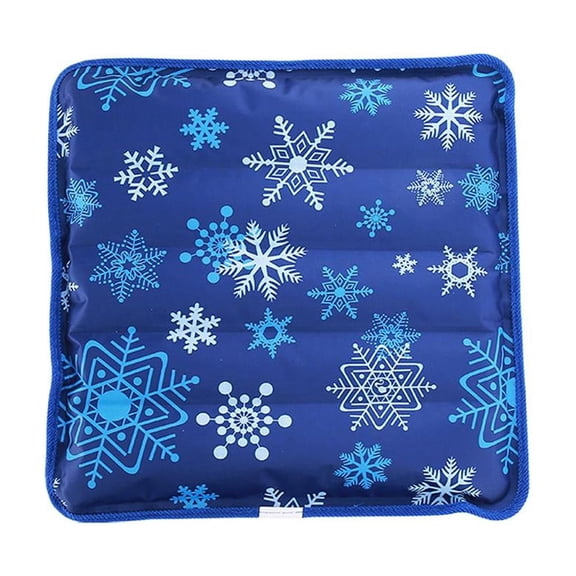 Ice Cooling Seat Cushion, 36x36cm Instant Ice Pad for Chair, Leak-Proof No Electricity Cooling Mat, Summer Relief for Office Car Home & Pets