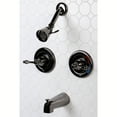 thumbnail image 2 of Kingston Brass NB660AL Water Onyx Twin Lever Handl, 2 of 3