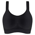 thumbnail image 4 of LLYWEY Plus Size Sports Bras for Women Solid Push-up Padded Bras Breathable Back Hook & Eye Closure Everyday T-Shirt Bras, 4 of 9