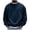 Navy, variant on LEKWK Crewneck Sweatshirts for men Long Sleeve Casual Pullover Activewear Athletic Tops Classic Fit Comfortable Basic Fall Winter Shirt for Gym Workout Running Outdoor Black S