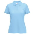 thumbnail image 1 of Fruit Of The Loom Polo à Manches Courtes Coupe Féminine pour Femmes, 1 of 2