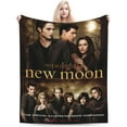 thumbnail image 2 of Blankets The Twilight Movie Sagas Air Conditioning Flannel Blanket Blanket Super Soft Cozy Warm Plush for Sofa Living Room Bedroom 60"X50", 2 of 6