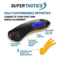 Superthotics Customizable Orthotic Inserts, Arch Support Shoe Insoles ...