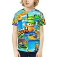 thumbnail image 1 of T-shirt pour Enfants Imprimé 3D Stumble Guys, Mignon T-shirt à Manches Courtes pour Garçons Filles, 1 of 5