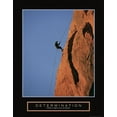 thumbnail image 2 of Frontline 26x32 White Modern Wood Framed Museum Art Print Titled - Determination - Climber, 2 of 4