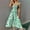 Green, variant on Tbopshirt Wedding Guest Dresses for Women,Womens Open-back Sleeveless Drawstring Printed Temperament Women's Long Skirt