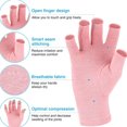thumbnail image 4 of Gants de compression pour les Mains, design Sans Doigts, Tissu Respirant Évacuant l'Humidité, 4 of 5