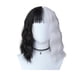 thumbnail image 1 of Minnieouse Peluca de disfraz, pelo rizado a juego en blanco y negro para mujer, accesorio de Cosplay resistente al calor, disfraz de Halloween y Cuidado del cabello Tipo3, 1 of 6