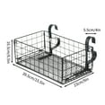 thumbnail image 3 of Clearance Sale Large-capacity Swimming Pool Side Storage Basket Foldable Metal Ground Swimming Pool Storage Rack No Punching Storage Rack Beer Basket, 3 of 7