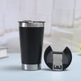 thumbnail image 2 of Vacío de doble capa de vaso de cerveza con abridor de botellas incorporado, taza para coche, taza aislada portátil para coche al aire libre, 2 of 5
