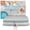 Grey, variant on Bed Bunny Fitted Bed Sheet With Built-In Compression Cord Locks On Mattresses & Won’t Slip