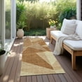 thumbnail image 6 of Addison Rugs Chantille Indoor/Outdoor Transitional Geometric Paprika Washable Runner Rug, 2'3" x 7'6", 6 of 6