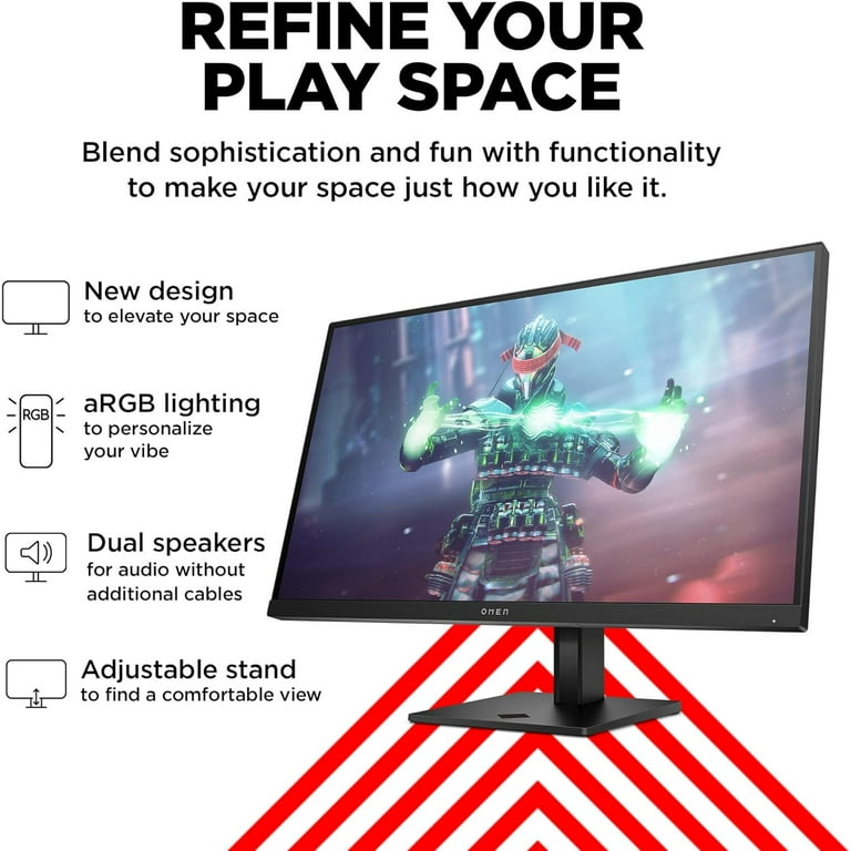 HP OMEN 27k UHD 144Hz Gaming Monitor, 4K UHD Display (3840 x 2160