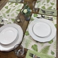 thumbnail image 5 of Highland Home "Fern Leaves" 4-Pack Cotton Blend Washable Placemats, 5 of 6
