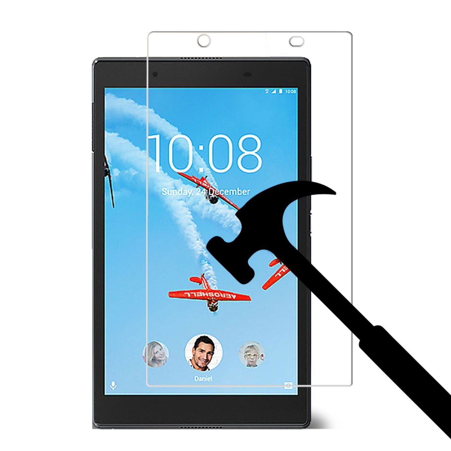 Clear Tablet Glass Screen protector Guard For LENOVO Tab 4 10 10.1" 