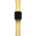 thumbnail image 2 of Posh Tech Gold Metallic Silicone Band for Apple Watch Series 1-8 for Size 38mm/40mm/41mm, 2 of 4