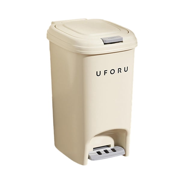 Contenedor de basura, cubo de basura de cocina, moderno soporte para cubo de basura con pedal. 10L