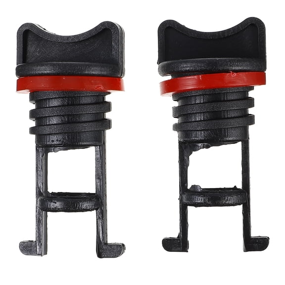Voiceine 2pcs Kayak Drain Stop Plugs Kayak Dinghy Canoe Hull Thread Drain Plugs Ship Drain Plug Replacement
