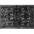 thumbnail image 1 of Ahgly Company Machine Washable Indoor Rectangle Animal Gray Traditional Area Rugs, 3' x 5', 1 of 1