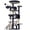 Dark Gray, variant on Globlazer 81 Inch Cat Tree for Large Cats, Extra Large Multi-Level Cat Tree Tower with XL Perch for Sleeping & Sisal Posts, Heavy Duty Cat Tree for 4+ Cats Multi-Cat Home, S81F, Beige