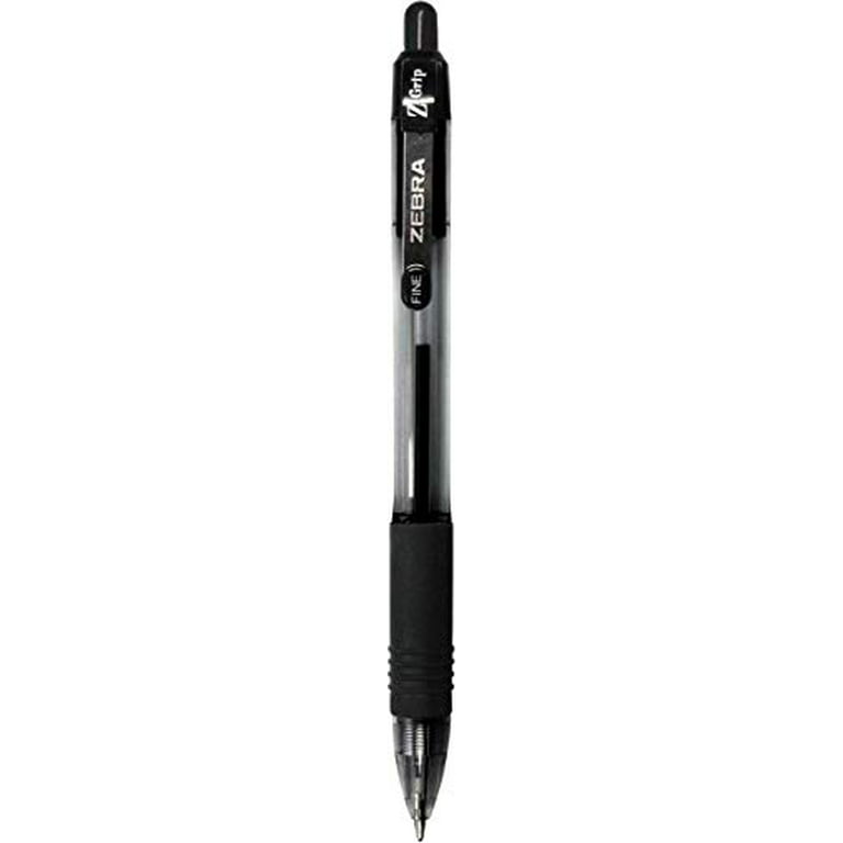 Zebra Blen 0.7mm Retractable Ballpoint Pen, Grey Barrel Black Ink