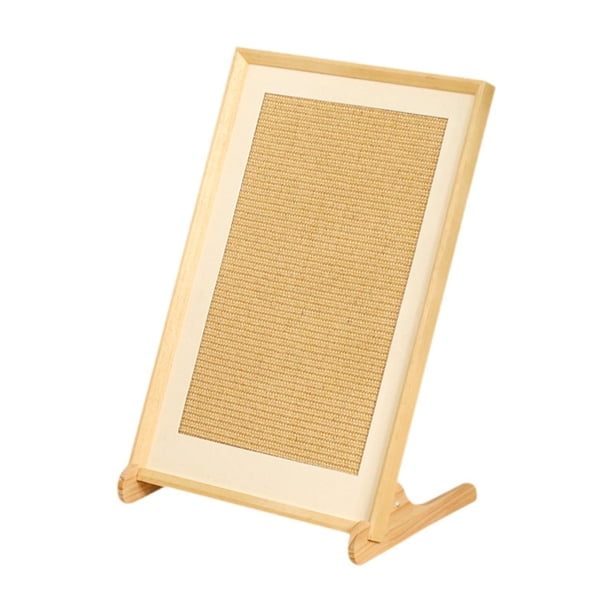Rascador para gatos, rampa de sisal para gatos, juguete interactivo, almohadilla para rascar vertical para gatos, almohadilla para rascar en forma de