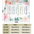 thumbnail image 2 of Healing Throw Blanket- Christian Prayer Caring Blanket Names of God Inspirational Soft Inspirational Blankets and Throws 50x 60 in Throw Blankets Perfect Caring Gift for Mens Womens, 2 of 6